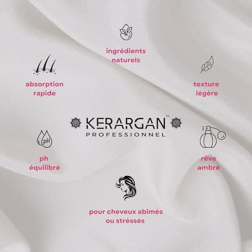 Kerargan - Shampoing Ultra Réparateur à la Kératine Pour Cheveux Abîmés et Stressés - Fortifiant, Lissant et Protecteur - Sans Sulfate, Paraben et Silicone - 75ml