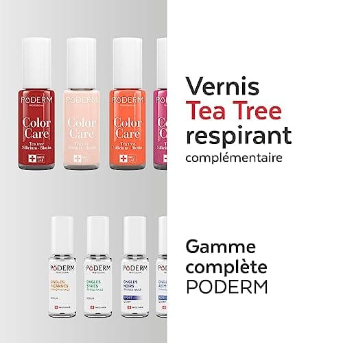 PODERM - ONGLES NOIRS ET TRAUMATISÉS | Traitement aux plantes anti-hématomes, antifongiques, antibactériennes et réparatrices | Soin professionnel pied/main | Facile & rapide | Fabriqué en Suisse