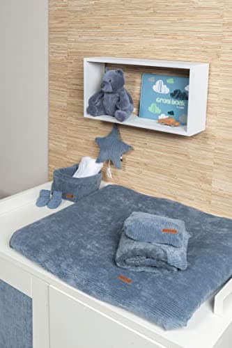 Baby's Only - Housse matelas à langer Sense - Vert d'eau - 75x85 cm