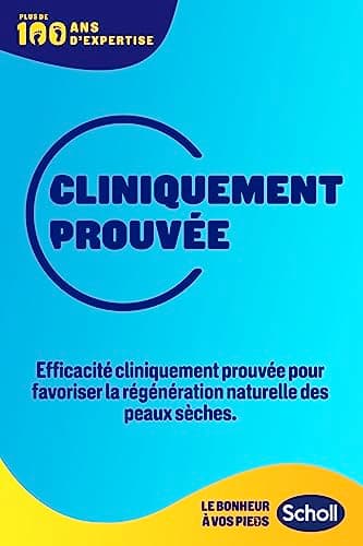 Scholl Crème Pieds Anti-Crevasses Talons fendillés ou crevassés 24h 60ml