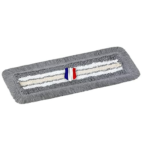 Okaei Housse de serpillère 1 Piece (40 CM) - Housse de serpillère pour hôpitaux et établissements de Soins - Housse de serpillère à Glissement Optimal pour Un Travail Ergonomique - Gris