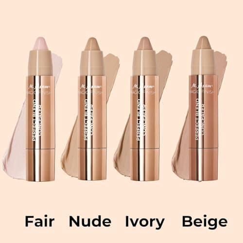 M. Asam MAGIC FINISH Perfect Blend Correcteur Nude (3 g) – Stick correcteur nude pour un teint immaculé, yeux makeup, camoufle cernes et imperfections, effet filtre immédiat