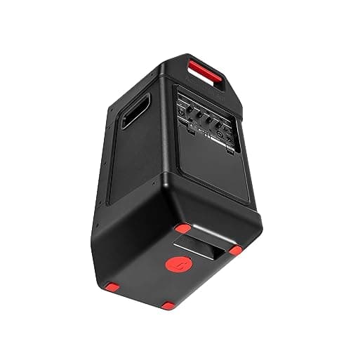Teufel Rockster Air 2 - Enceinte Bluetooth Portable pour évènements - Jusqu'à 58 Heures de Batterie - Batterie Interchangeable - Fonction Banque d'alimentation