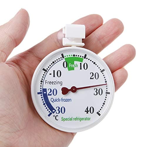 BIlinli Réfrigérateur Congélateur Thermomètre Réfrigérateur Jauge de température de réfrigération pour Environnement à Basse température Usage Domestique