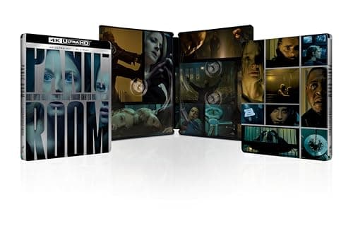 PANIC ROOM - COMBO UHD 4K + 2 BD - STEELBOOK - EDITION LIMITEE