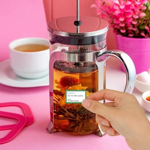 500 étiquettes de date alimentaire, étiquettes autocollantes, étiquettes autocollantes pour pots, étiquettes pour congélateur, autocollants pour confiture faits à la main, étiquettes vierges