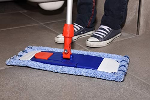 Lot de 2 serpillères Bellanet Allrounder - 50 cm - Housse de rechange pour tous les supports pliants courants - Avec fibres à poils