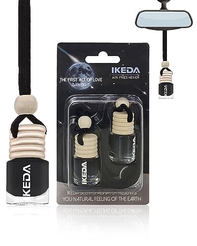 Désodorisants d'intérieur pour Voiture | Pendentif Automobile | Parfum Puissant et Durable | Odeur Fraîche Couvrir les Odeurs | Accessoires de Voiture pour Hommes et Femmes (Dark Night of Love)