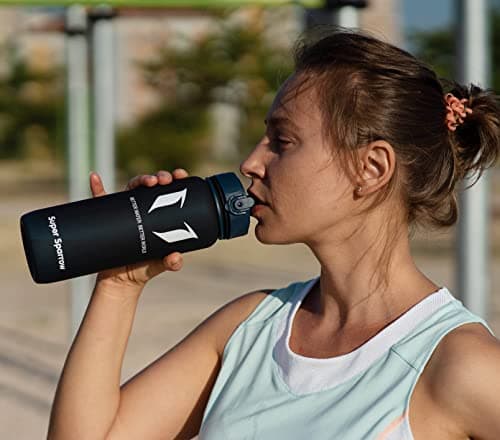 Super Sparrow Bouteille d'eau - Gourde - 500ml - sans BPA - Convient pour Le Sport, la randonnée, l'école, Le Bureau, en Plein air