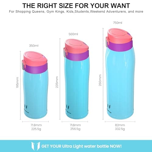 Super Sparrow Gourde Isotherme avec Paille - INOX Bouteille Isotherme - 750ml - Mug Isotherme Étanche - Gourde Enfant sans BPA, pour Sport, Voyages, L'école, Bureau