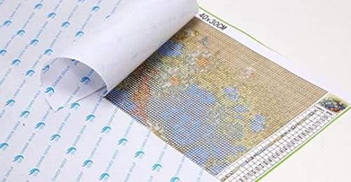 Figured’Art Diamond Painting Broderie Diamant 40x50cm Toile Entière Roulée avec Strass Perles Carrés - Relais de Montagne - Kit Complet Paysage 5D DIY Activité Manuelle Loisirs Créatifs Adultes