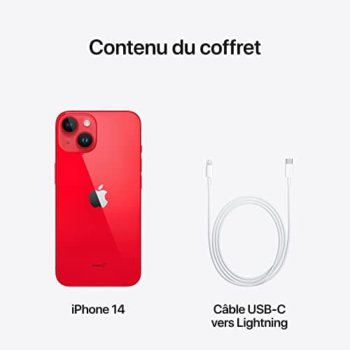Apple iPhone 14 (128 Go) - (Product) Red
