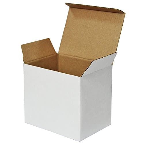 PixMax - 36 Tasses Blanches Personnalisables Revêtues en Polymère avec Boites en Carton pour Impression en Sublimation
