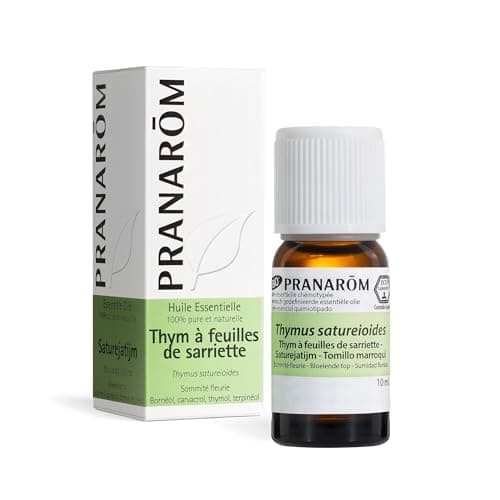 Pranarôm Huile Essentielle Thym à Feuilles de Sarriette, 10 ml