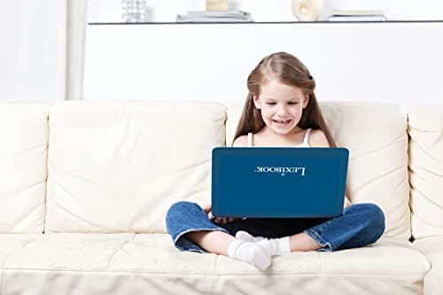 Lexibook, Ordinateur Portable éducatif bilingue Anglais/français, écran Couleurs, 130 activités de Langue, écriture, mathématiques, logique, Musique et Jeux, Bleu, JC798i1
