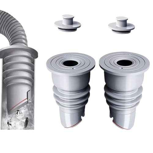 Bouchon Anti Odeur Machine à Laver, 35-40mm Oint de Tuyau de Machine à Laver, Bouchon Anti Odeur Machine à Laver Bouchon D'Étanchéité de Tuyau D'Évacuation, Joint d'étanchéIté pour Tuyau de (2PCS)