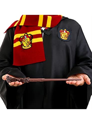 Funidelia | Kit accessoires Harry Potter pour homme Films et Cinéma, Magiciens, Gryffondor, Poudlard - Accesoires pour Adultes, accessoire pour déguisement - Marron