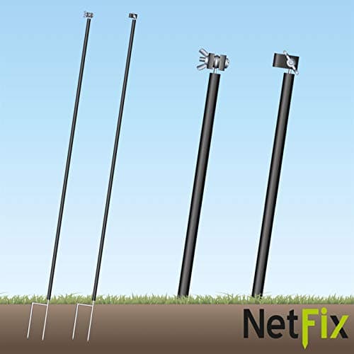 VOSS.farming 1x Piquet entretoise Netfix pour Filets de clôture électrique112 cm, 2 Pointes