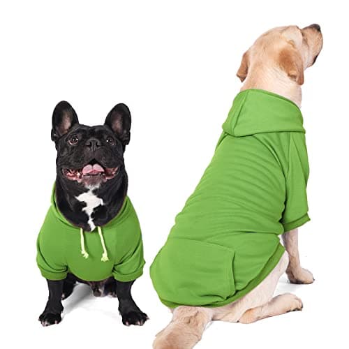Furryilla Vêtements pour Chien, Sweat à Capuche pour Chien avec Trou pour Laisse pour Chiens de Taille Moyenne à Grande
