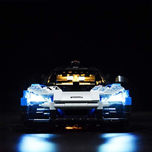ZHLY Kit d'éclairage LED Compatible avec Lego 42123 Technic McLaren Senna GTR LED Lumière Kit 42123 (Building Blocks Modèle Non Incluse) (Version classique)