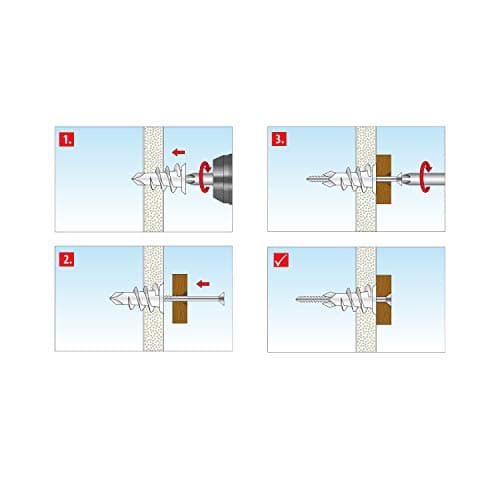 TOX cheville pour plaques de plâtre Spiral 32 mm, 4 pcs., 068701231