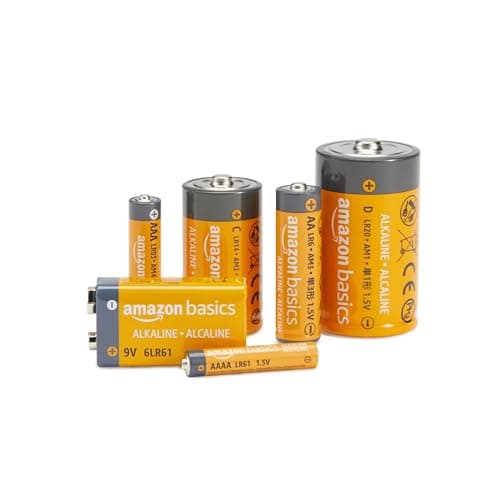 Amazon Basics piles Alcaline Type AAA 1,5 V 1340 mAh - Lot de 12(Design variable)