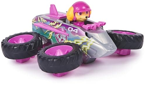 Paw Patrol - Pat Patrouille - Véhicule Figurine Stella Rescue Wheels - Voiture Figurine Pat Patrouille À Collectionner - Avion - Pat Patrouille Jouet - Voiture Enfant - Jouet Enfant 3 Ans et +