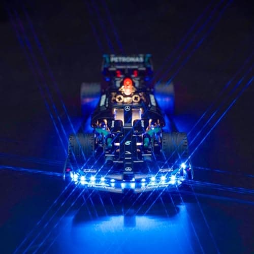 Kit d'éclairage LED compatible avec Lego Mercedes-AMG F1 W14 E Performance Pull-Back (pas de modèle), kit d'éclairage décoratif pour 42165 Technic Mercedes-AMG F1 W14 E Performance Race Car Jouet