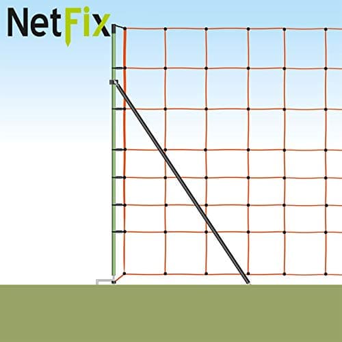 VOSS.farming 1x Piquet entretoise Netfix pour Filets de clôture électrique112 cm, 2 Pointes