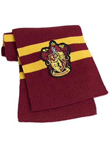 Funidelia | Écharpe Harry Potter Gryffondor 100% OFFICIELLE pour femme et homme Poudlard, Magiciens, Films et Cinéma, Hogwarts, accessoire pour déguisement - Déguisements amusants pour vos soirées.