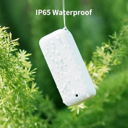 SwitchBot Thermomètre Hygromètre Intérieur Extérieur 3 Pièces, Portée Bluetooth de 120m, Capteur d'Humidité/Dewpoint/VPD/Absolu, Stockage de Données Gratuit à Exporter, 2 Ans de Durée de vie des Piles