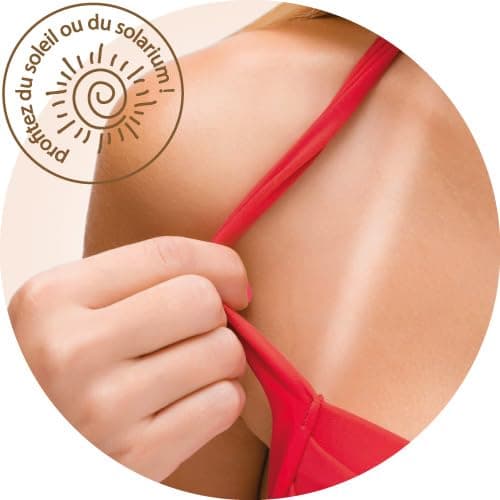 Senso Naturale Activateur Solaire Huile Corps Solide, Crème Bronzante, Prépare la Peau à l'Exposition Solaire, Antioxydant et Stimulant à l'Huile d'Argan, 100% Naturel, Vegan et Biologique