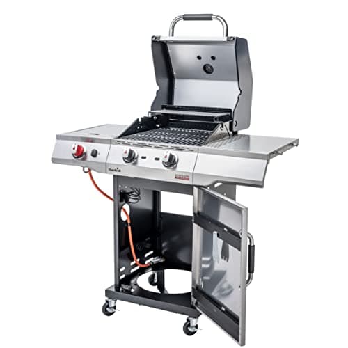 Char-Broil Advantage PRO S 2 - Barbecue à gaz à 2 Brûleurs, avec TRU-Infrared Technology et Brûleur Sear 900 °C Acier Inoxydable