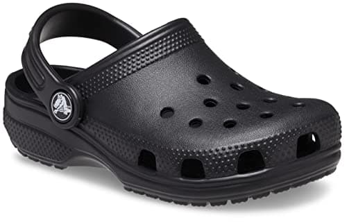 Crocs Unisexe Enfant Classic Clog T Sabots, Black, 25/26 EU