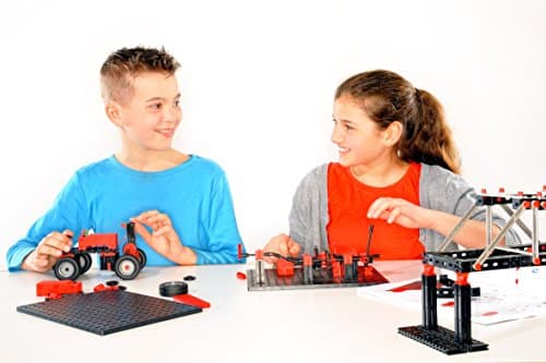 fischertechnik Mechanic & Static 2, 536622 – kit de Construction pour Enfants, Jeu éducatif, 30 modèles, à partir de 9 Ans, Noir