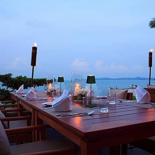 DOPO LIGHTING - lampe de table sans fil rechargeable LITTA - lampes de table Led SMD 2.20W 200lm(150lm) CRI80 3000K IP54 - lampe tactile sans fil - lampe de table rechargeable
