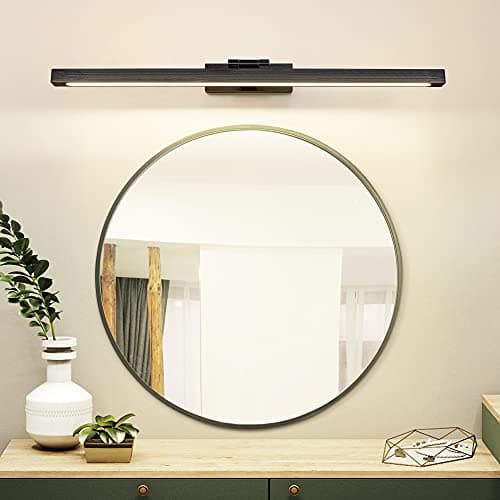 TYhogar Lampe Miroir LED Salle de Bain 60cm 3 réglages de température de couleur Murale Salle de Bain 270° Rotatif Applique Murale 1320LM 12W IP44 Intérieure Lampe pour Tableau 3000K/4500K/6000K