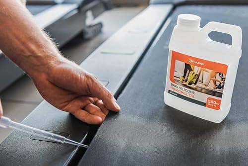 Prounol Huile de Silicone 100% Pure, Lubrifiant pour Tapis de Course et de marche – Flacon de 500 ml