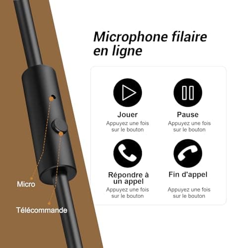 OneOdio Casque Bluetooth sans Fil BT5.2 avec 72 Heures, A70, Réduction de Bruit CVC 8.0, 3 Câbles, Léger Confortable, Pliable, Partage de Musique, Compatible Téléphone, DJ, Piano, Guitare (Noir Or)