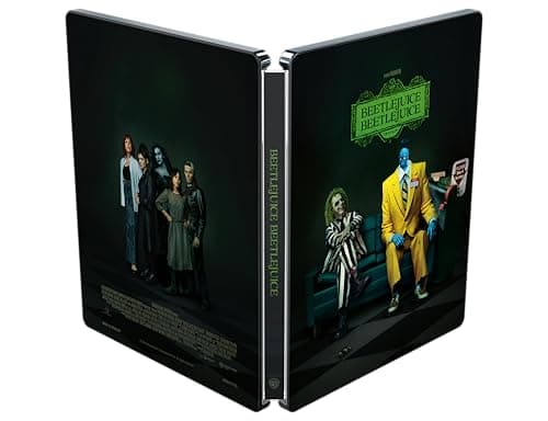 Beetlejuice Édition [4K Ultra HD + Blu-Ray-Boîtier SteelBook limité]