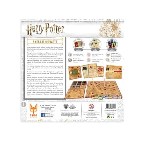 Topi Games - HAR-609004 - Harry Potter Une Année à Poudlard - Blanc, Noir, Jaune, Gris