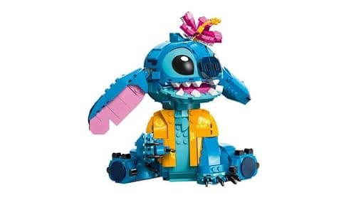 LEGO ǀ Disney Stitch, Jouet de Construction pour Enfants, Set avec Cornet de Glace, Figurine à Construire, Idée Cadeau pour Les Filles et Garçons Dès 9 Ans Fans du Célèbre Film Lilo et Stitch 43249