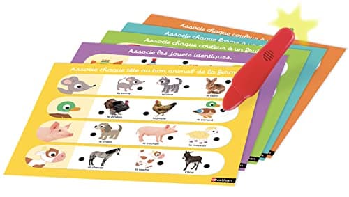 Nathan – Baby Electro mon imagier – Jeu d'apprentissage – Jeu électronique – Apprends tes premiers mots avec Baby electro – Dès 2 ans
