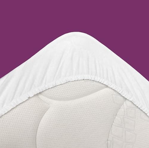 Clair de Nuit - Protège Matelas imperméable 140x190 cm | Alèse Bouclette 100% Microfibre Fraîcheur | Membrane Respirante et Silencieuse