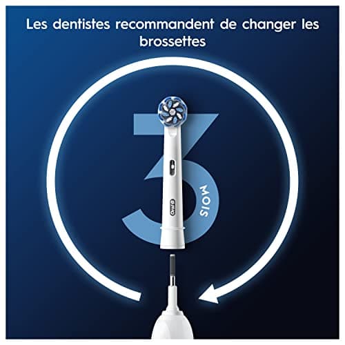 Oral-B Pro Sensitive Clean Brossettes pour Brosse à dents électriques, Pack De 4 Unités