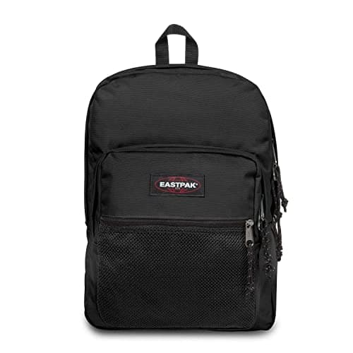 EASTPAK Pinnacle Sac à dos 38L (42 x 32 x 25,5 cm), grand sac école et voyage, sac à dos multi-compartiments résistant avec organiseur et bretelles rembourrées - BLACK