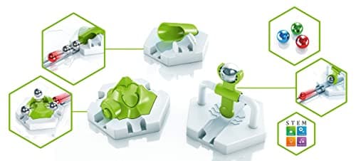 Ravensburger - GraviTrax - Extension Push - Marteau, TipTube, Volcan - Circuit de billes - Jeu de construction créatif - Parcours de billes à construir - Dès 8 ans - Version française - 22438