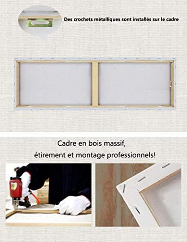 MJEDC Banksy Toile Tableau Follow Your Dreams Street Art Graffiti Toile Art Décor Impression sur Toile Tableau Décoration murale salon moderne Avec Cadre 20x30cm