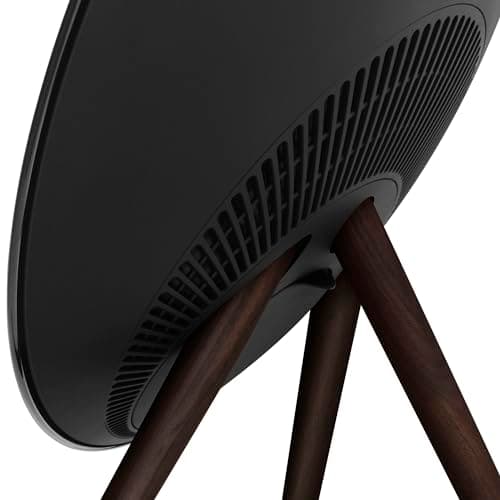 Bang & Olufsen Beosound A9 (5ème Génération) - Enceinte Design Emblématique de Luxe Puissante Bluetooth et WiFi Connectée avec Pieds en Bois - Black Anthracite