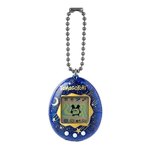 Bandai - Tamagotchi - Tamagotchi Original - Starry Night - Animal électronique virtuel avec écran Couleur, 3 Boutons et Jeux - Jouet Animal interactif en Français - Jouet Enfant 8 Ans et + - 42970